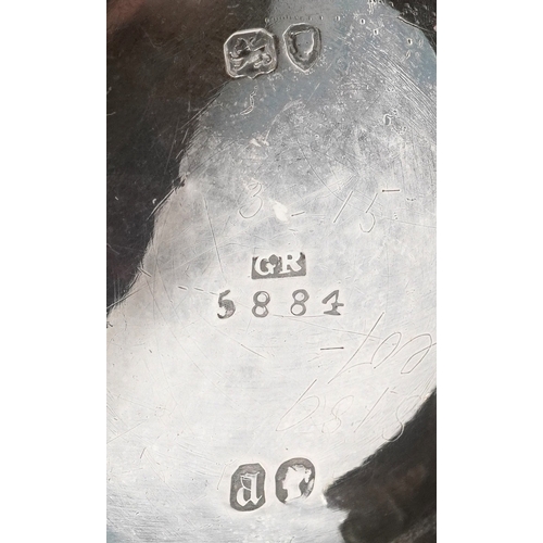 34 - George John Richards, a Victorian silver christening tankard engraved with foliage, London 1856, 10c... 