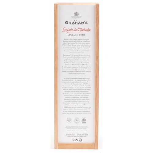 4 - A vintage 2008 bottle of Graham's Quinta dos Malvedos port.