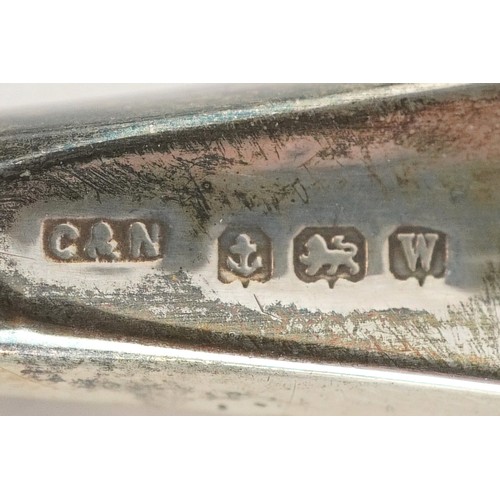 42 - Crisford & Norris, a Victorian and silver manicure set, various Birmingham date marks, housed in a f... 