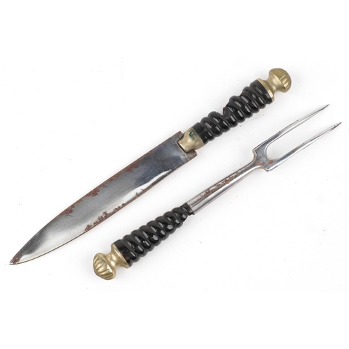 2859 - A Swedish military interest officer's sabersword and scabbard, 82cm in length.
