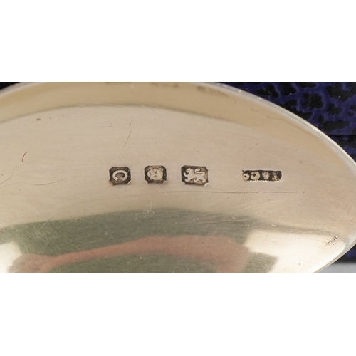 3737 - George V and later silver including a cut crystal decanter with silver collar, Dublin 1924 and a let... 