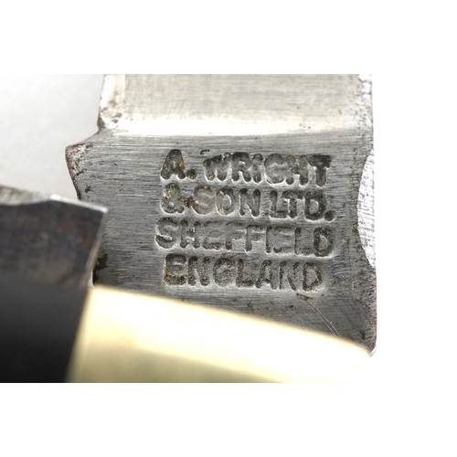 539 - A collection of folding pocket knives and tools with bone and wood flanked handles, the largest 12cm... 