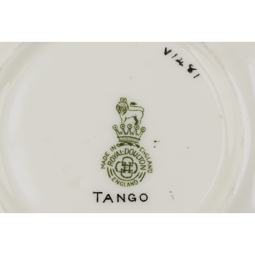 336 - Art Deco porcelain, glassware and metalware including a Czechoslovakian part tea service, Shelley, F... 