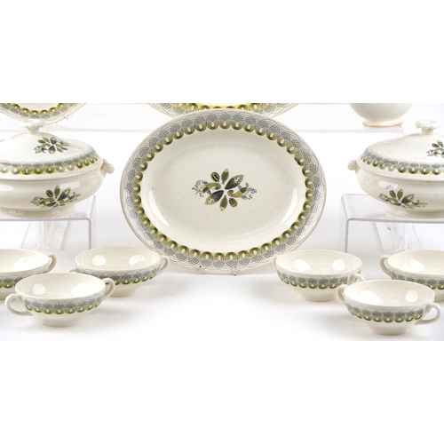  Wedgwood of Etruria & Barlaston Persephone pattern dinnerware designed by Ravilious including meat p... 