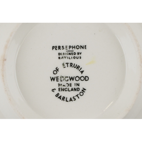 Wedgwood of Etruria & Barlaston Persephone pattern dinnerware designed by Ravilious including meat p... 