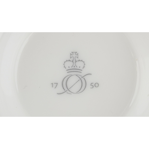 647 - A Royal Crown Derby fine bone china 'tea for two' set comprising teapot, cream jug, cups and saucers... 