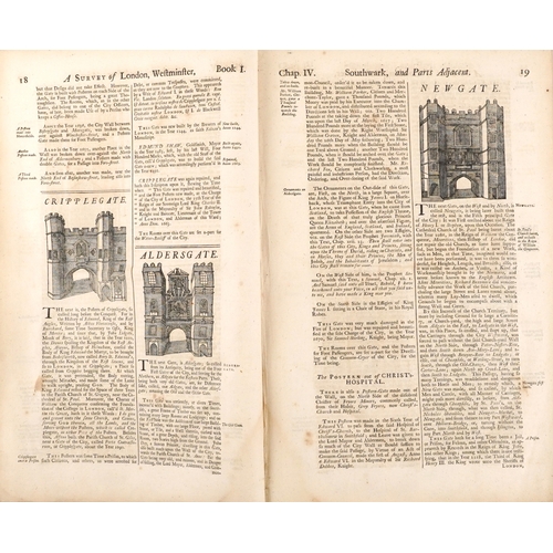 1396 - A Survey of the Cities of London & Westminster, printed for J Read in Whitefryars, Fleet Street, dat... 
