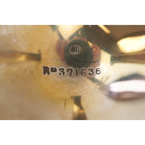 55 - Boardman, Glossop & Co. Ltd., a late Victorian silver caster raised on four paw feet, Birmingham 190... 