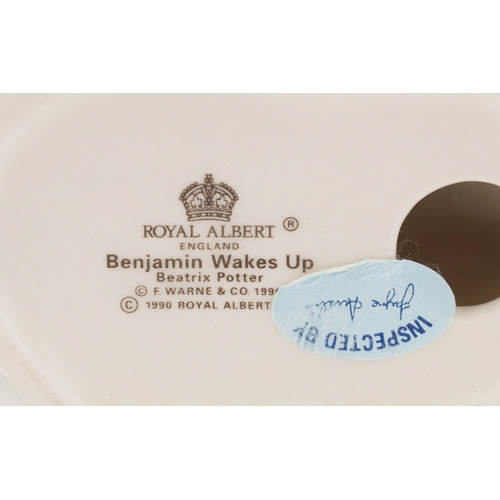 642 - Ten Royal Albert Beatrix Potter figures with boxes including Jemima Puddleduck, Mr. Alderman Ptolemy... 