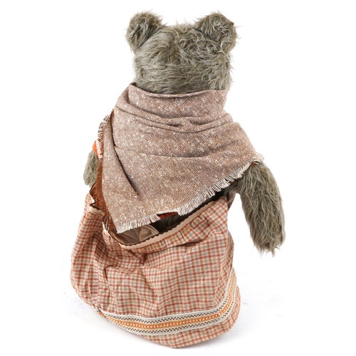 736 - A Paddington Bear, Aunt Lucy stuffed mohair teddy bear, 45cm high.