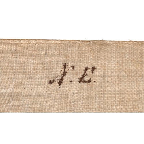  xxx is there a way to shoot straight then stitch together with gaps? xxx A large 18th century linen ... 