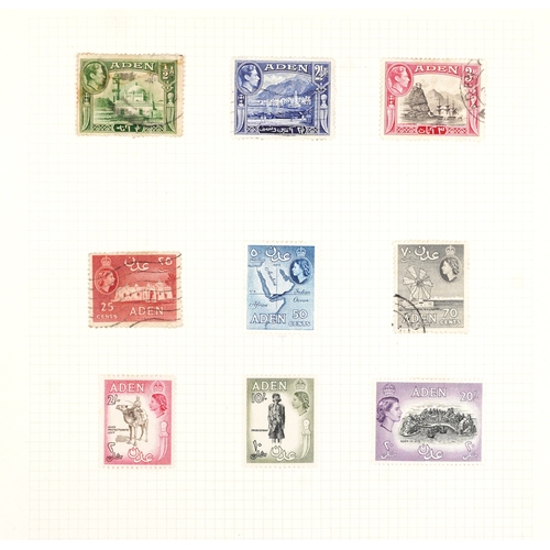 1233 - 19th century and later British Commonwealth stamps including Aden, Antigua, Bahamas, Canada, Cayman ... 
