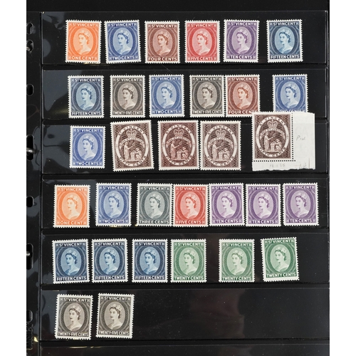 1232 - 19th century and later Commonwealth and world stamps including Saint Vincent, Pitcairn Island, Spain... 