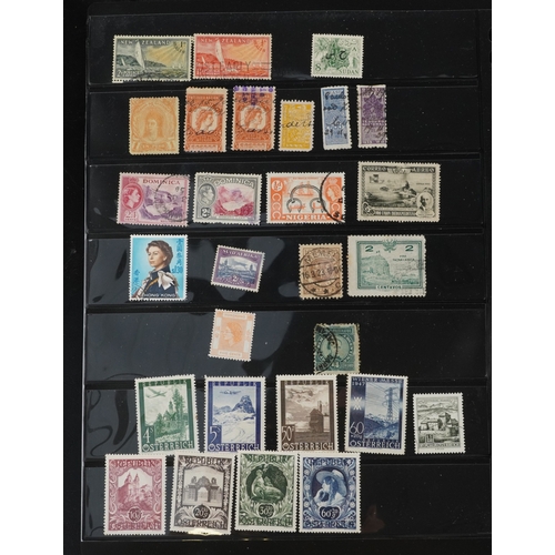 1232 - 19th century and later Commonwealth and world stamps including Saint Vincent, Pitcairn Island, Spain... 