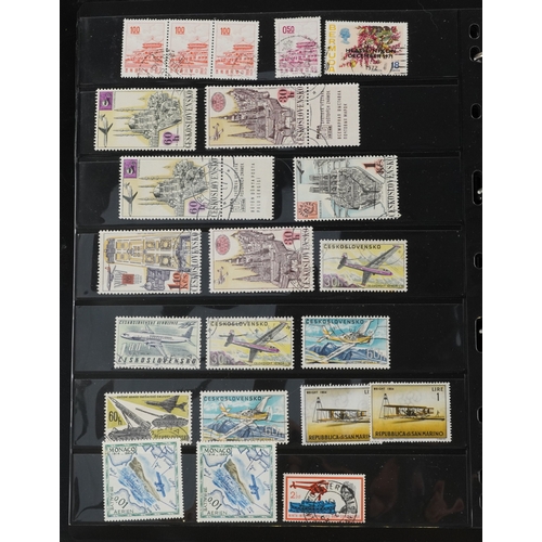 1232 - 19th century and later Commonwealth and world stamps including Saint Vincent, Pitcairn Island, Spain... 