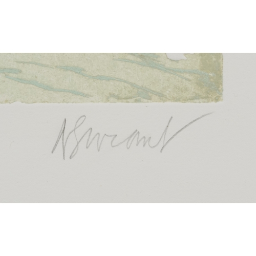 2334 - Barbara Newcomb (1936-2020) - Sealand III, 20th century British school signed and editioned print, 9... 