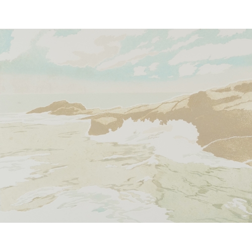 2334 - Barbara Newcomb (1936-2020) - Sealand III, 20th century British school signed and editioned print, 9... 