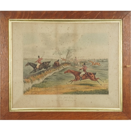 2431 - Henry Thomas Alken - The Death, Getting Away, Drawing the Cover and The Full Cry, a set of 19th cent... 