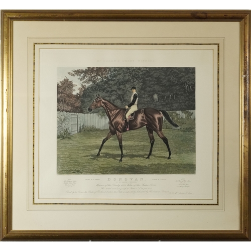 2256 - Harrington Bird - Look and See Queen's Derby Winners Stain; Sainfoin and Donovan, a pair of late 19t... 