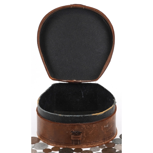 1142 - 19th century and later British and world coins including silver examples and two 1953 pennies, the s... 