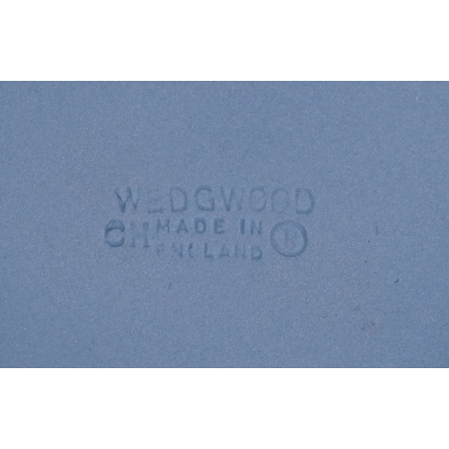 682 - Miniature collectable porcelain teaware including Wedgwood together with a diminutive mahogany dress... 