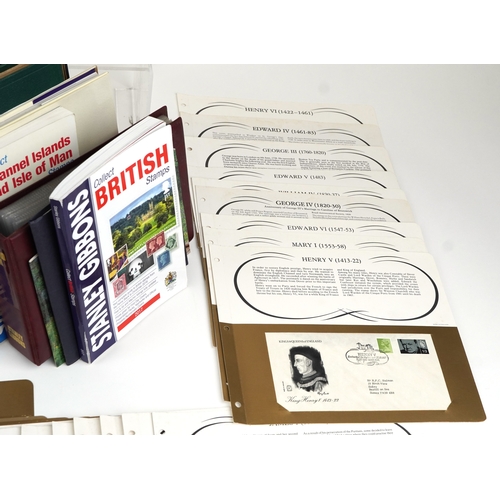 1266 - An extensive collection of British and Commonwealth stamps and first day covers, world catalogues in... 