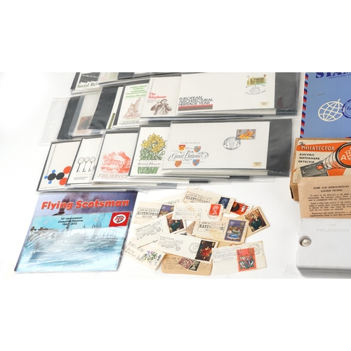 1266 - An extensive collection of British and Commonwealth stamps and first day covers, world catalogues in... 