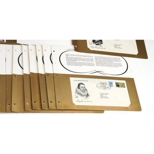 1266 - An extensive collection of British and Commonwealth stamps and first day covers, world catalogues in... 