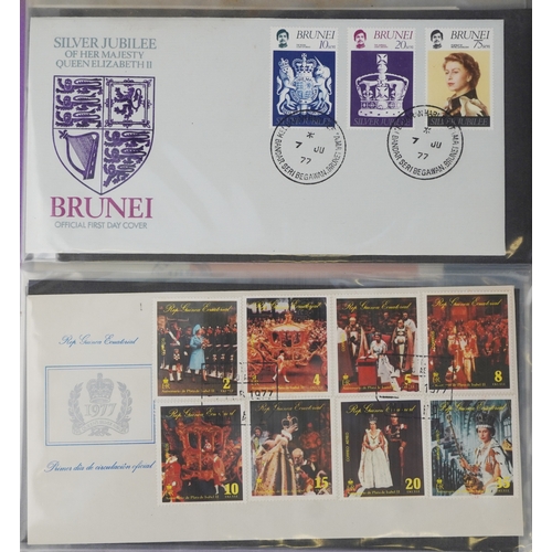 1266 - An extensive collection of British and Commonwealth stamps and first day covers, world catalogues in... 