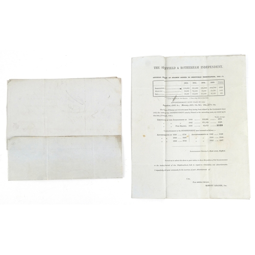 1250 - A large quantity of British imperf Penny Reds on cover including blue papered examples, many with se... 