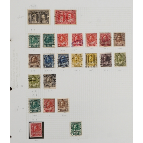 1246 - 19th century and later Canadian stamps including Queen Victoria to include mint and used examples. A... 