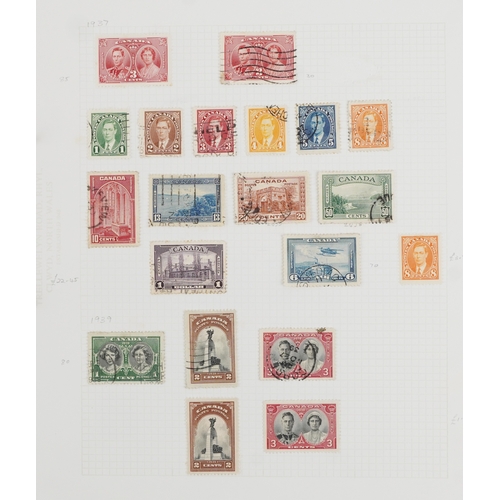 1246 - 19th century and later Canadian stamps including Queen Victoria to include mint and used examples. A... 
