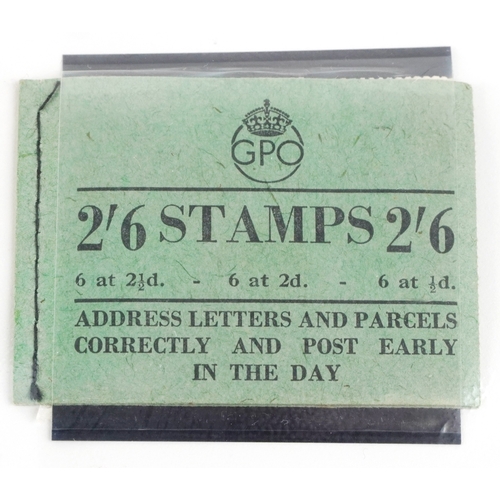 1248 - 1940s and later British stamp booklets complete with stamps including a February 1948 George VI two ... 