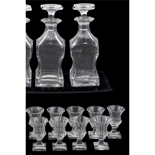 20 - An early 19th century rosewood and boxwood line inlaid table top decanter box, the hinged lid housin... 