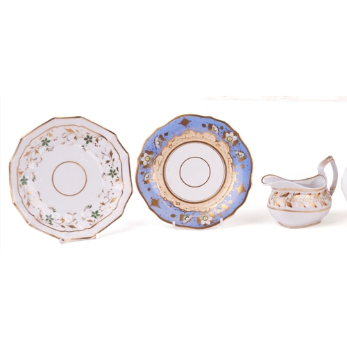 426 - A collection of 19th century porcelain and china including a Chamberlain tankard and a Crown Derby d... 