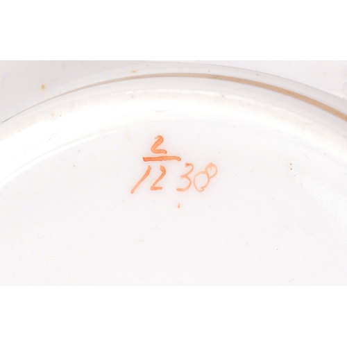 1679 - Four 19th century porcelain bowls, each with hand painted floral decoration, the largest 18cm in dia... 