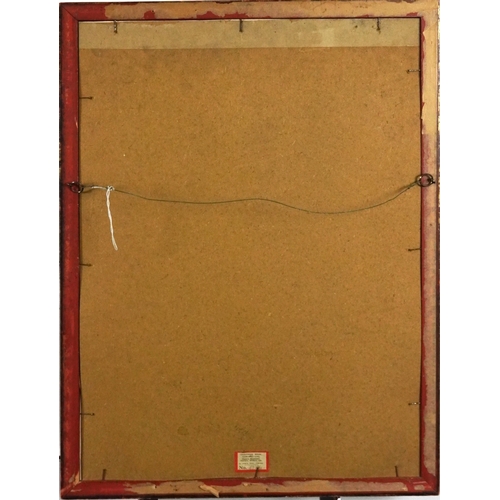 2298 - Heads and shoulders portrait of two young girls, early 20th century chalks and charcoal on paper, fr... 