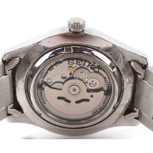3227 - Seiko, an as new Seiko 5 Sports automatic gentlemen's wristwatch, model 7S36-03J0, the dial 35mm in ... 
