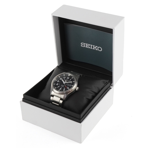 3227 - Seiko, an as new Seiko 5 Sports automatic gentlemen's wristwatch, model 7S36-03J0, the dial 35mm in ... 