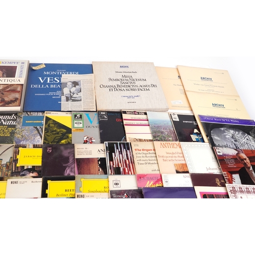 2632 - Vinyl LP records and 45rpm records, mostly classical, including Verdi, Tchaikovsky and Stravinsky.