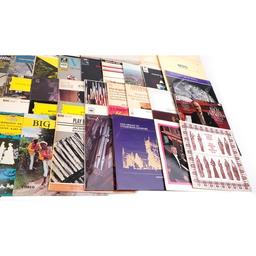 2632 - Vinyl LP records and 45rpm records, mostly classical, including Verdi, Tchaikovsky and Stravinsky.