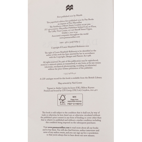 1403 - Daughters of Night by Laura Shepherd-Robinson, a signed paperback edition published in 2020, 13cm wi... 