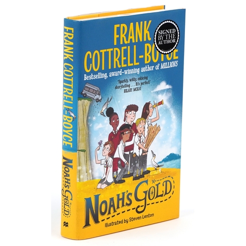 1406 - Noah's Gold by Frank Cottrell Boyce, a signed hardback edition published in 2001, 14cm wide.