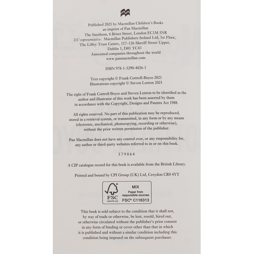 1406 - Noah's Gold by Frank Cottrell Boyce, a signed hardback edition published in 2001, 14cm wide.