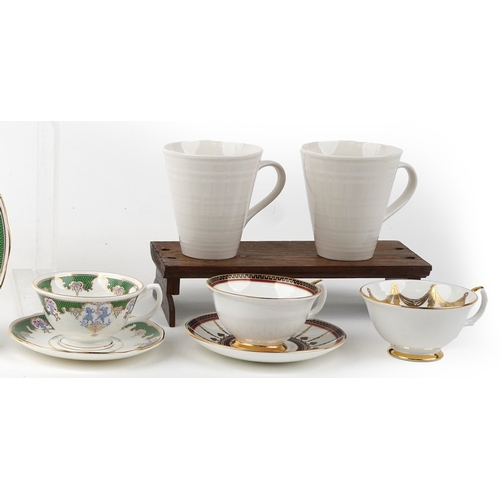 619 - Collectable china and glassware including a Marquis by Waterford crystal fruit bowl, Buckingham Pala... 