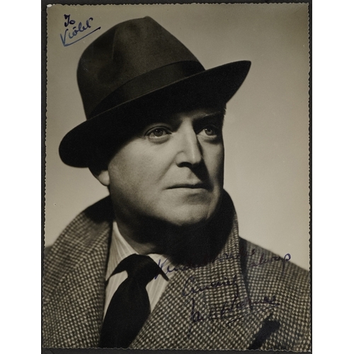 1293 - A large collection of 1950s signed/autographed photographs of film stars and musicians including Shi... 