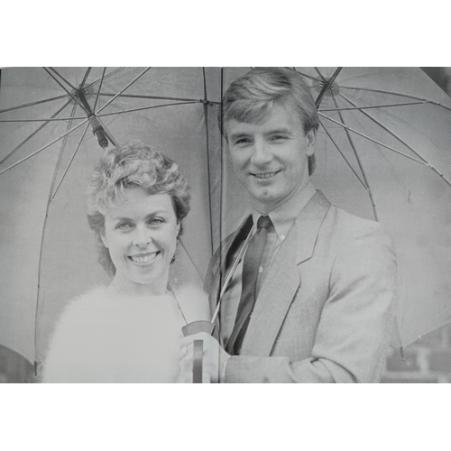 1293 - A large collection of 1950s signed/autographed photographs of film stars and musicians including Shi... 