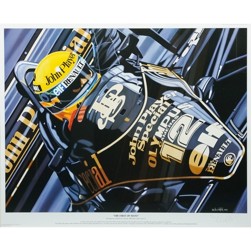 1339 - Colin Carter - First of Many, Portuguese Estoril, a signed and editioned print, 150/250, framed and ... 