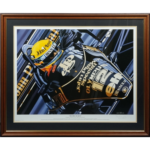 1339 - Colin Carter - First of Many, Portuguese Estoril, a signed and editioned print, 150/250, framed and ... 