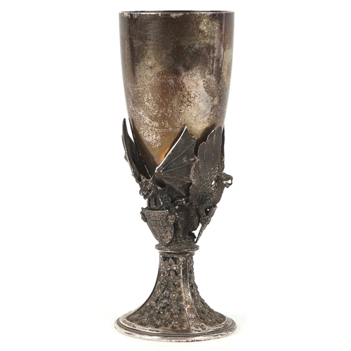 3568 - Hector Miller, an Aurum silver St. Paul's Cathedral Royal Wedding 1981 goblet, limited edition 593/1... 